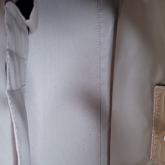 COACH | Madeline Tan Putty Satchel Bag w/Logo Scarf & Dust bag - Picture 9 of 16